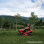 solo by AL-KO Premium T22-110.4 HDH-A V2 Petrol High Grass Mulching Lawn Tractor