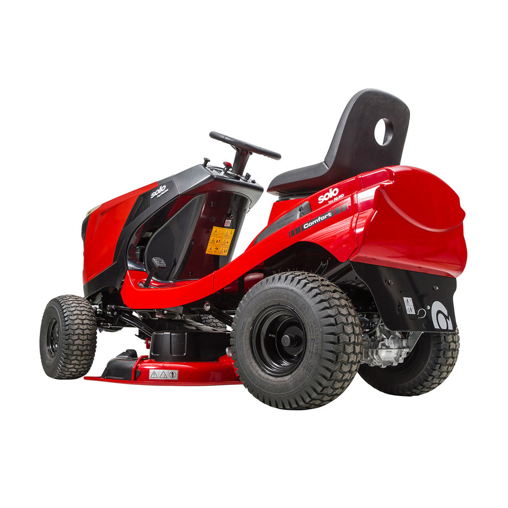 solo by AL-KO Comfort T18-111.4 HDS-A V2 Petrol Side Discharge Mulching Lawn Tractor 111cm