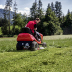 solo by AL-KO Comfort T18-111.4 HDS-A V2 Petrol Side Discharge Mulching Lawn Tractor 111cm