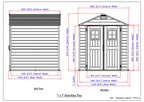 Duramax StoreMax Plus - 7ft x 7ft Plastic Garden Shed in Grey