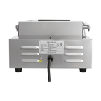 KRD Panini Grill Single Smooth Plates 1.8kW KEG-811B
