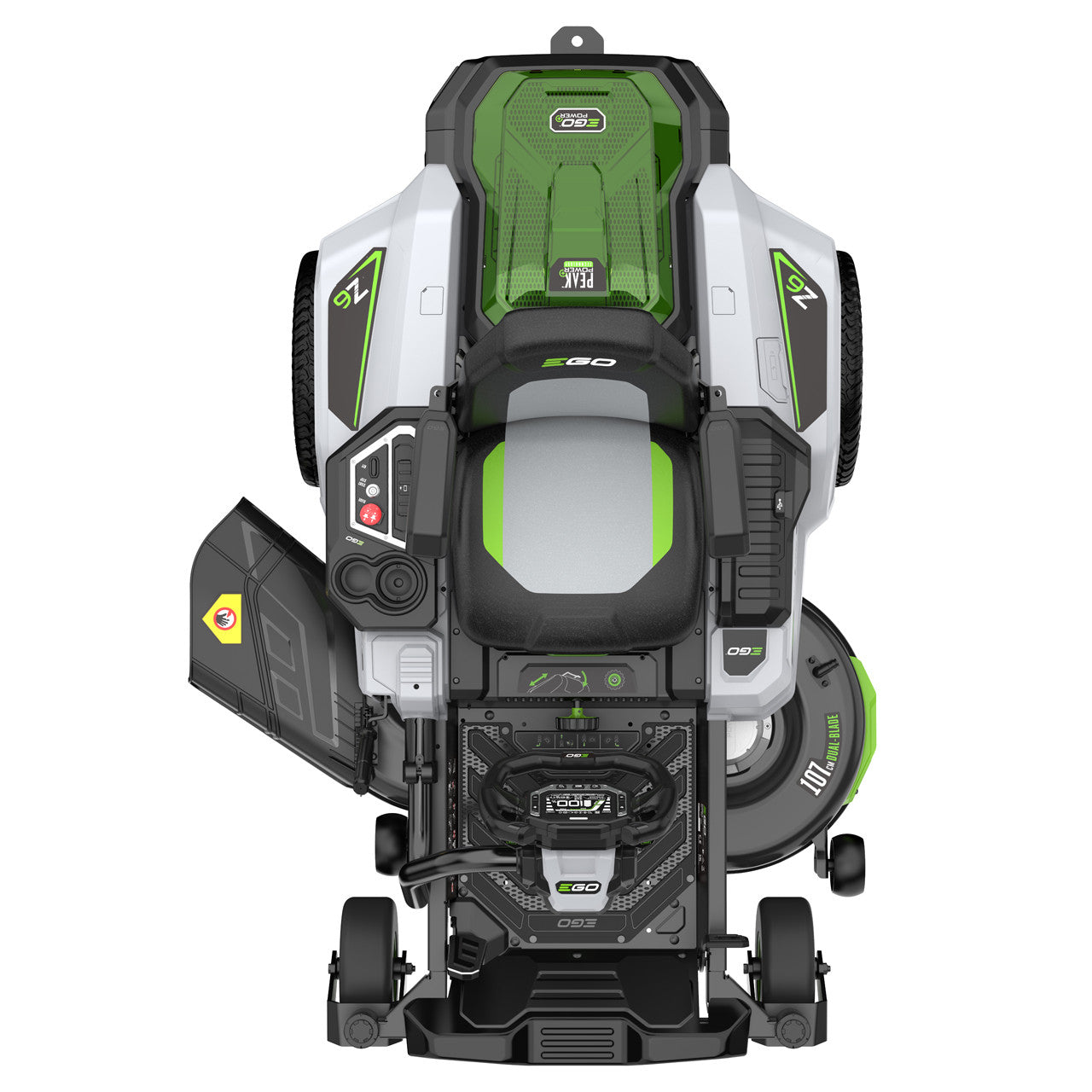 EGO ZT4201E-S Z6 Zero-Turn Mower with Steering Wheel