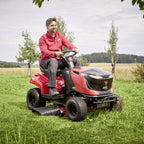 solo by AL-KO Easy T14-92.6 HDS-A Petrol Side Discharge Lawn Tractor 92cm
