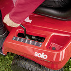 solo by AL-KO Easy T14-92.6 HDS-A Petrol Side Discharge Lawn Tractor 92cm