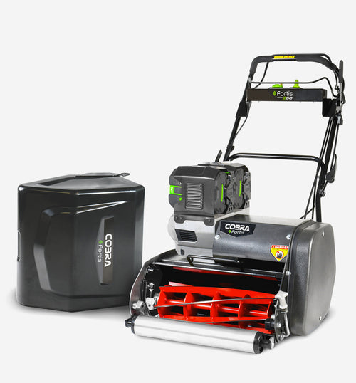 Cobra Fortis 17E Cordless Cylinder Mower 43cm
